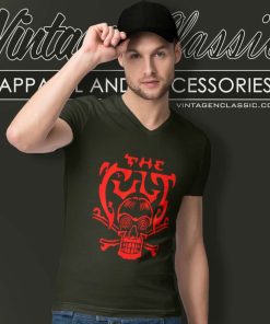 The Cult Skull Shirt 5 The Cult Skull V Neck TShirt