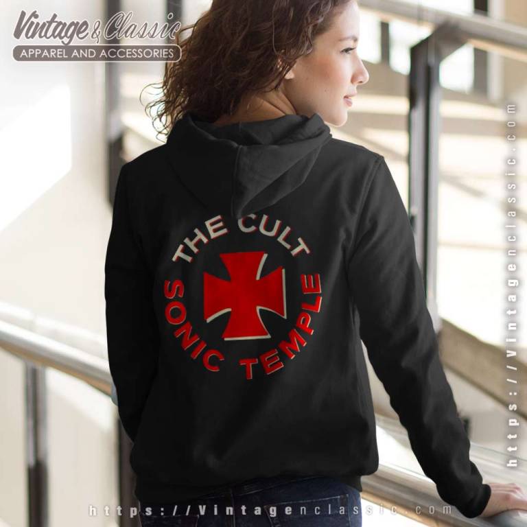 The Cult Sonic Temple Hoodie The Cult Sonic Temple Hoodie