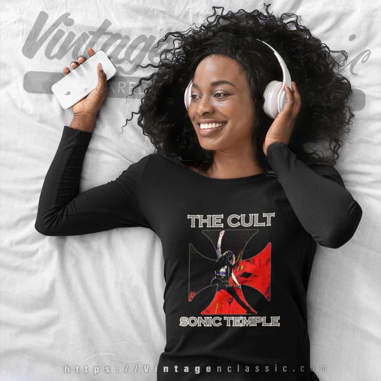 The Cult Sonic Temple Long Sleeve Tee The Cult Sonic Temple Long Sleeve Tee