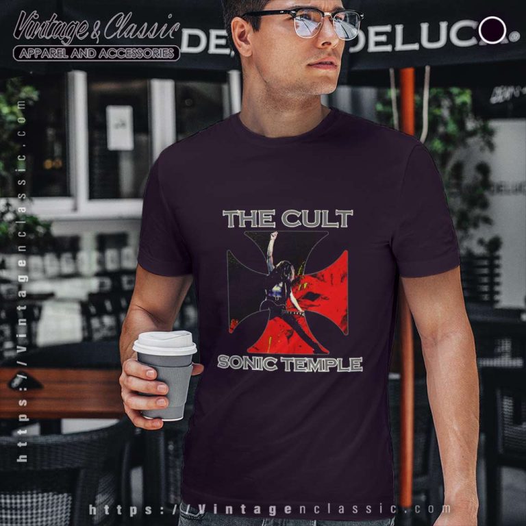 The Cult Sonic Temple T Shirt The Cult Sonic Temple T Shirt
