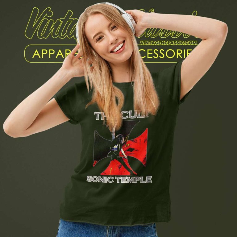 The Cult Sonic Temple Women TShirt The Cult Sonic Temple Women TShirt