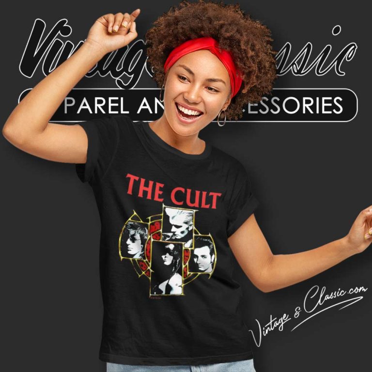 The Cult Vintage Women TShirt The Cult Vintage Women TShirt