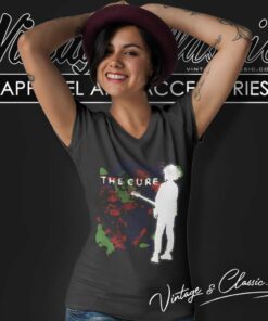 The Cure Amplified V Neck TShirt