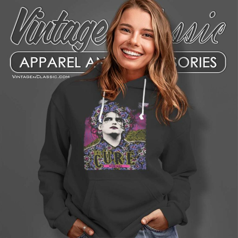 The Cure Dallas Poster Hoodie The Cure Dallas Poster Hoodie