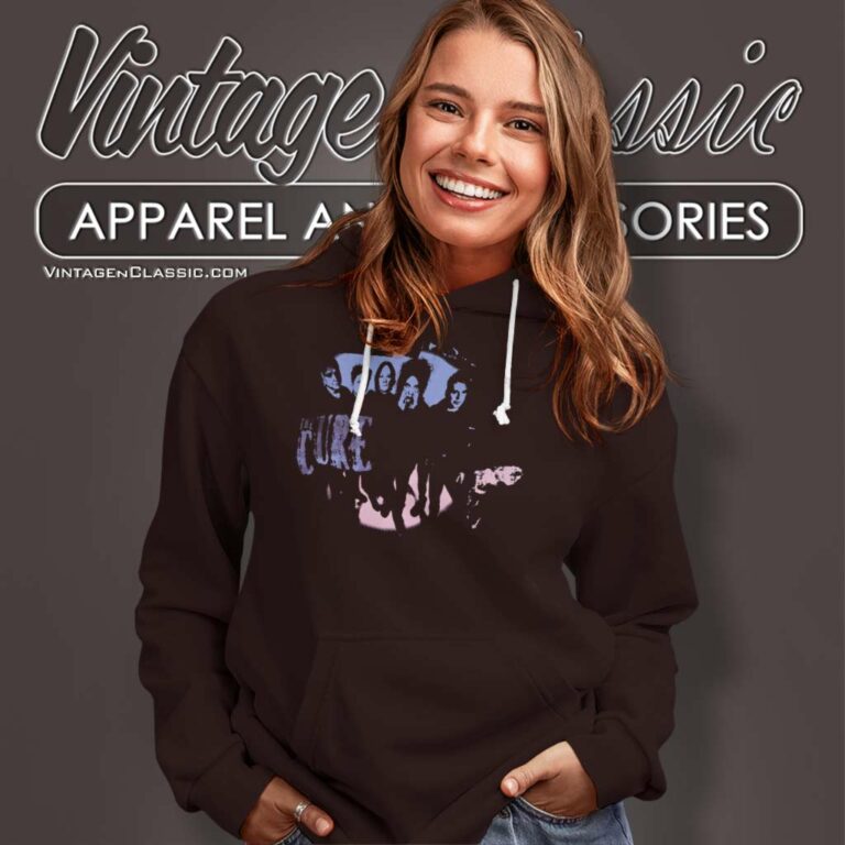 The Cure Group Photo Hoodie The Cure Group Photo Hoodie