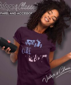 The Cure Group Photo Shirt 6 The Cure Group Photo Women TShirt