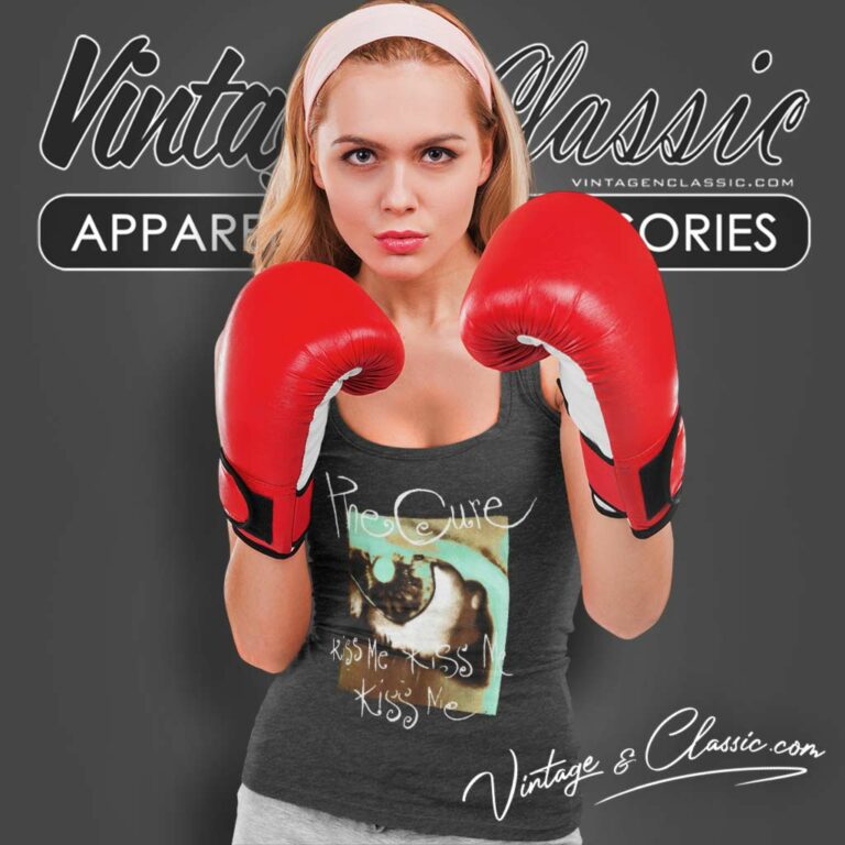 The Cure Kiss Me Kiss Me Kiss Me Album Cover Tank Top Racerback The Cure Kiss Me Kiss Me Kiss Me Album Cover Tank Top Racerback