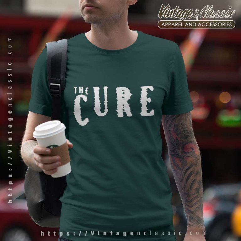 The Cure Logo Band T Shirt The Cure Logo Band T Shirt