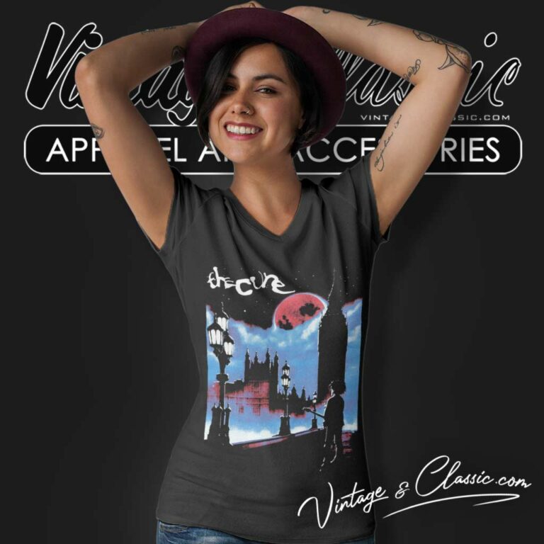 The Cure London Cityscape V Neck TShirt The Cure London Cityscape V Neck TShirt