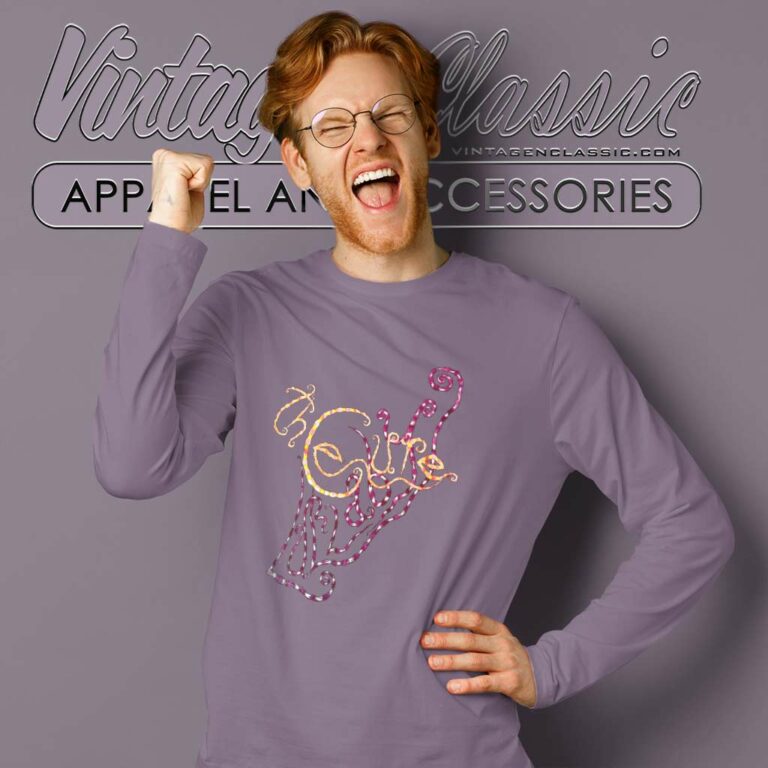 The Cure Lullaby Tour Long Sleeve Tee The Cure Lullaby Tour Long Sleeve Tee