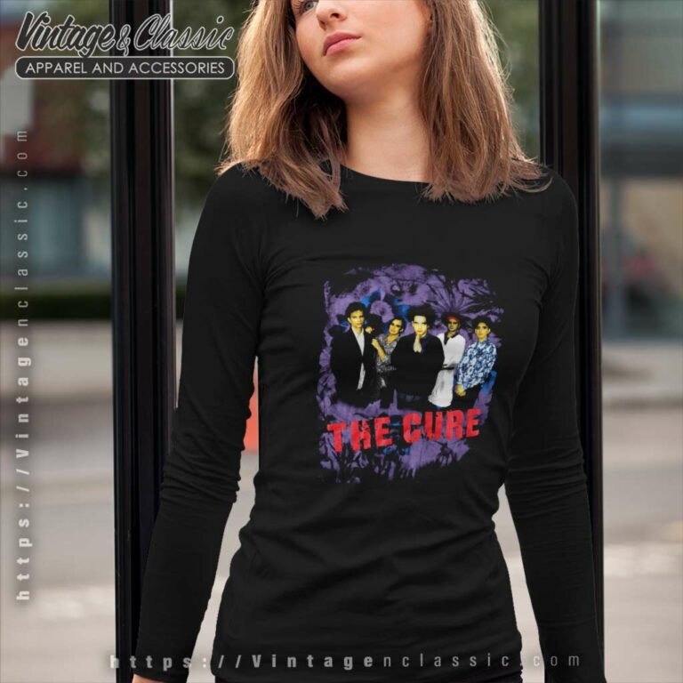 The Cure Prayer Tour Long Sleeve Tee The Cure Prayer Tour Long Sleeve Tee