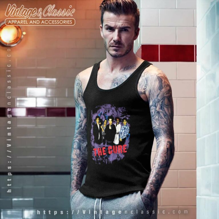 The Cure Prayer Tour Tank Top Racerback The Cure Prayer Tour Tank Top Racerback