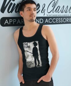 The Cure Shirt Boys Dont Cry Tank Top Racerback