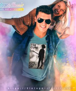 The Cure Shirt Boys Dont Cry V Neck TShirt