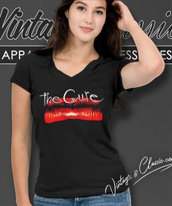 The Cure Shirt Kiss Me Album Poster 5 The Cure Shirt Kiss Me Album Poster V Neck TShirt