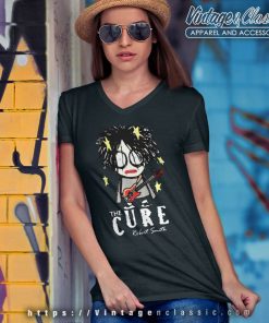 The Cure Shirt Robert Smith Funny V Neck TShirt