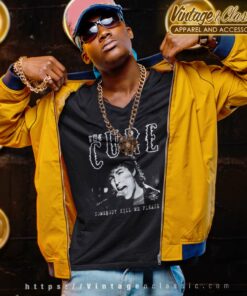 The Cure Shirt Somebody Kill Me Please V Neck TShirt