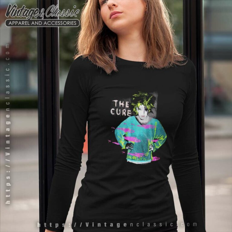 The Cure Shirt Standing On The Beach Long Sleeve Tee The Cure Shirt Standing On The Beach Long Sleeve Tee