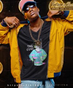 The Cure Shirt Standing On The Beach V Neck TShirt