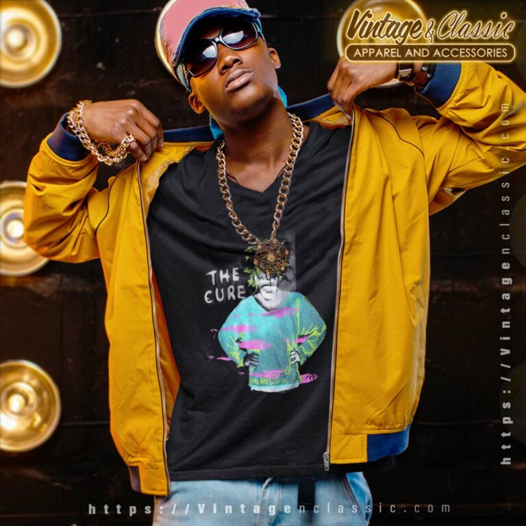 The Cure Shirt Standing On The Beach V Neck TShirt The Cure Shirt Standing On The Beach V Neck TShirt