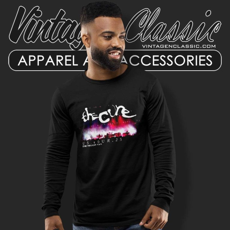 The Cure Shirt World Tour 2023 Long Sleeve Tee The Cure Shirt World Tour 2023 Long Sleeve Tee