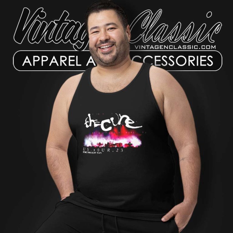 The Cure Shirt World Tour 2023 Tank Top Racerback The Cure Shirt World Tour 2023 Tank Top Racerback