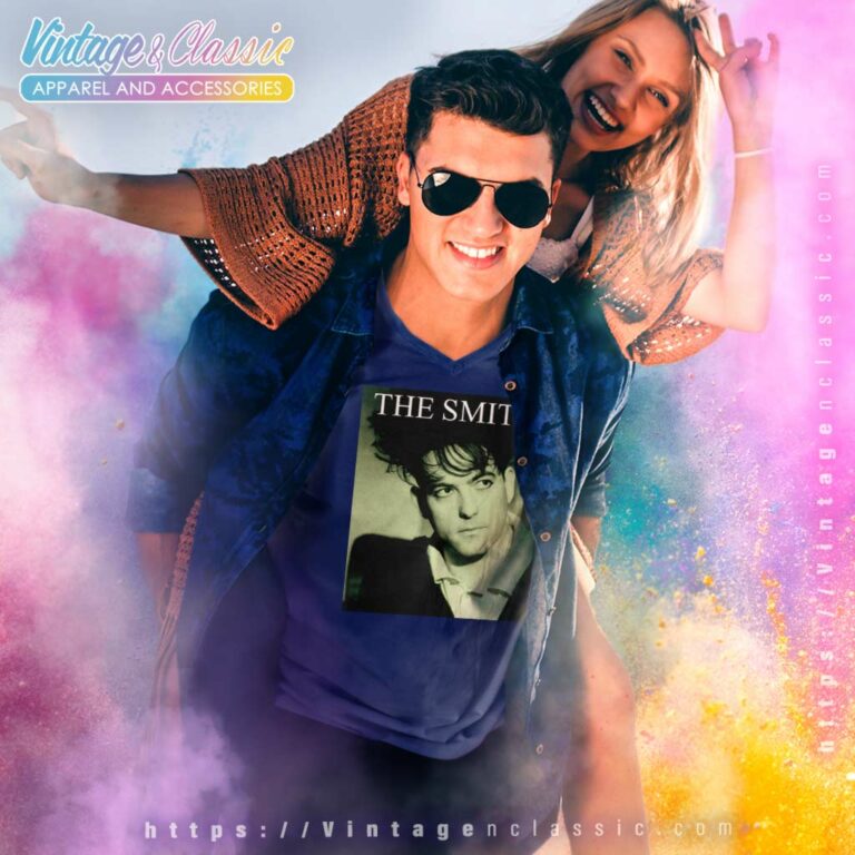 The Cure The Smiths Mashup V Neck TShirt The Cure The Smiths Mashup V Neck TShirt