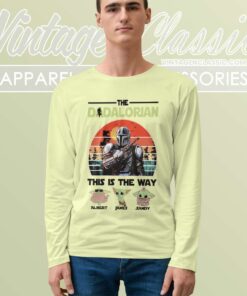 The Dadalorian Custom Baby Yoda Longsleeves