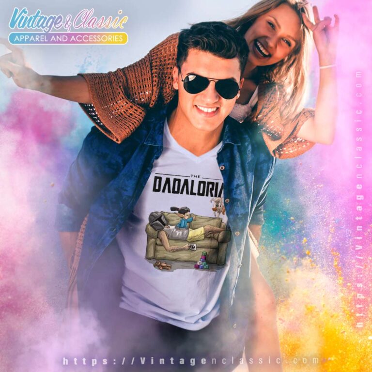 The Dadalorian Star Wars For Dad Funny V Neck TShirt The Dadalorian Star Wars For Dad Funny V Neck TShirt