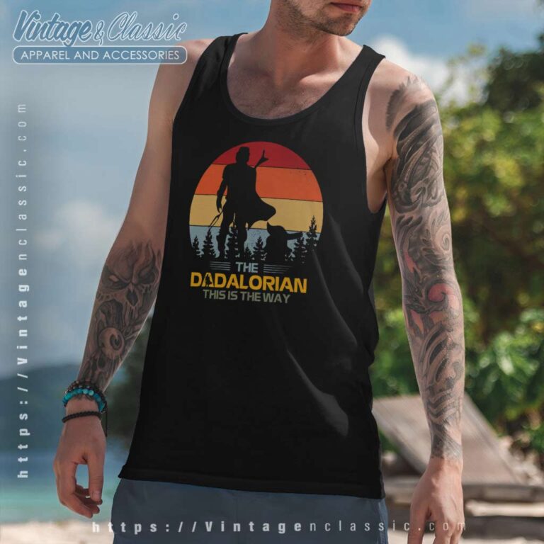The Dadalorian This Is The Way Tanktop The Dadalorian This Is The Way Tanktop