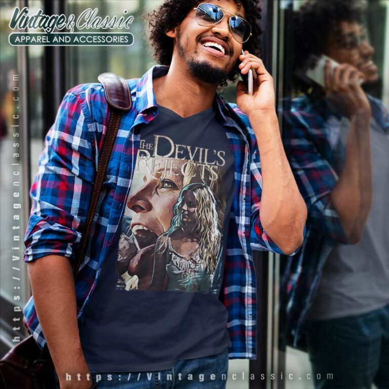 The Devils Rejects Baby Firefly Horror V Neck TShirt The Devils Rejects Baby Firefly Horror V Neck TShirt