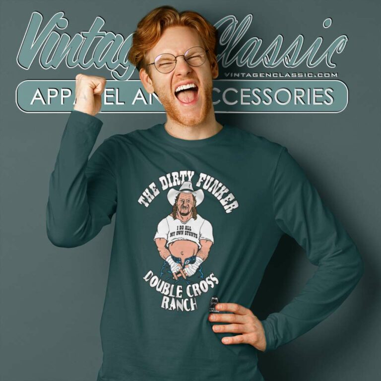 The Dirty Funker Double Cross Ranch Long Sleeve Tee The Dirty Funker Double Cross Ranch Long Sleeve Tee