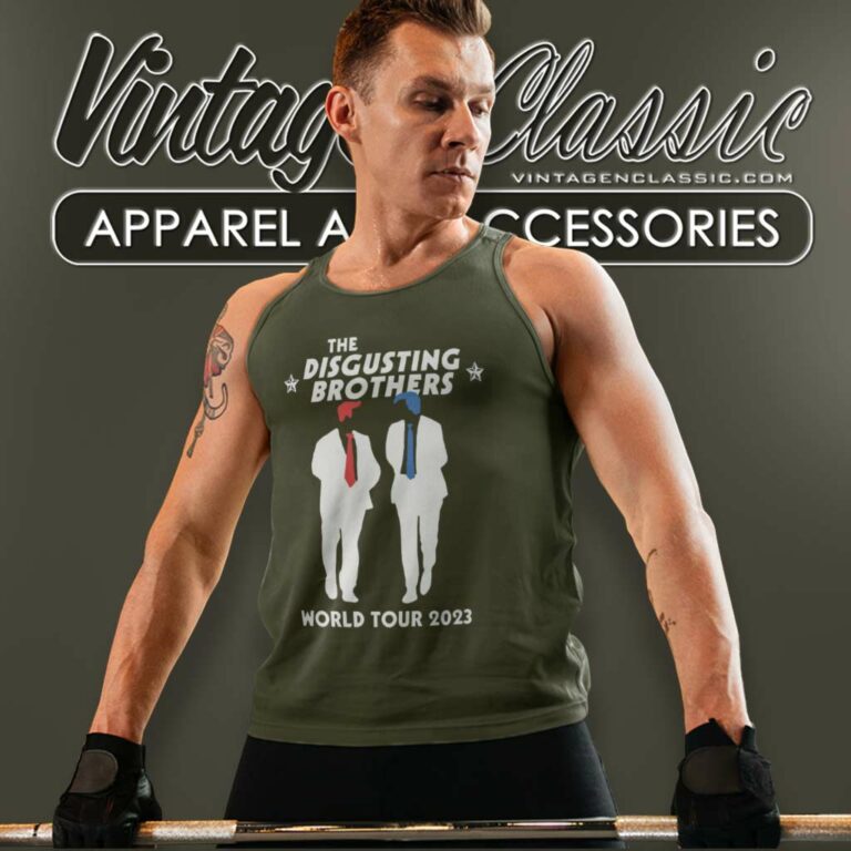 The Disgusting Brothers World Tour 2023 Tank Top Racerback The Disgusting Brothers World Tour 2023 Tank Top Racerback