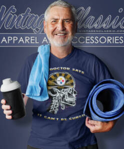 The Doctor Says It Cant Be Cured Steelers Shirt 5 The Doctor Says It Cant Be Cured Steelers V Neck TShirt