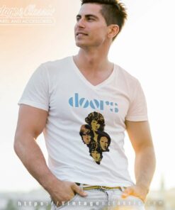 The Doors American Tour V Neck TShirt