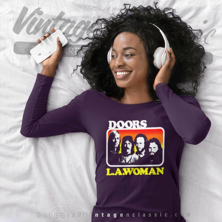 The Doors L A Woman Long Sleeve Tee The Doors L A Woman Long Sleeve Tee