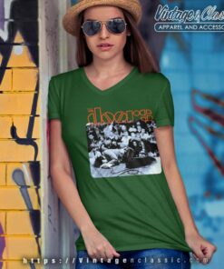 The Doors Live Concert V Neck TShirt