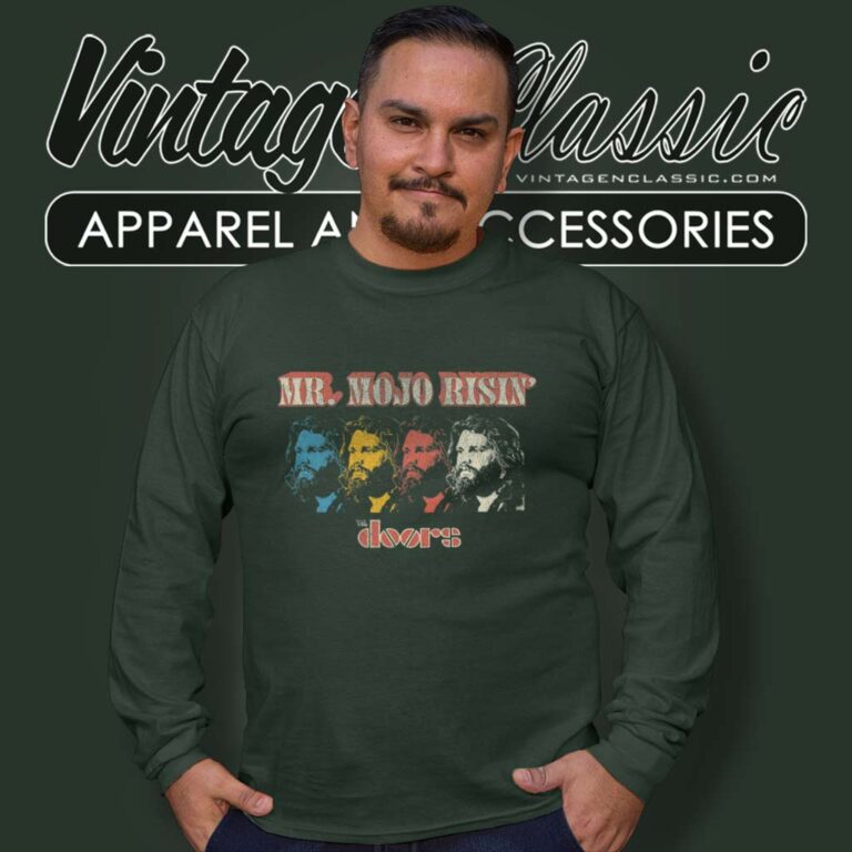 The Doors Mr Mojo Risin Long Sleeve Tee The Doors Mr Mojo Risin Long Sleeve Tee