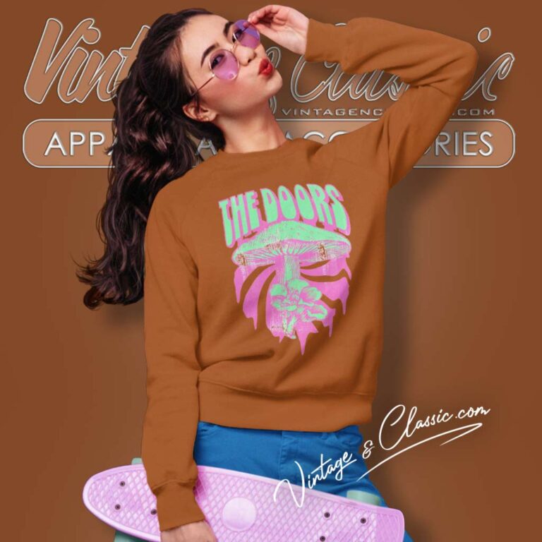 The Doors Mushroom Sweatshirt The Doors Mushroom Sweatshirt