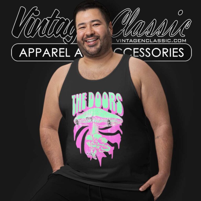 The Doors Mushroom Tank Top Racerback The Doors Mushroom Tank Top Racerback