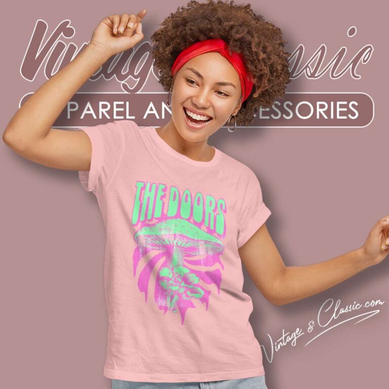The Doors Mushroom Women TShirt The Doors Mushroom Women TShirt