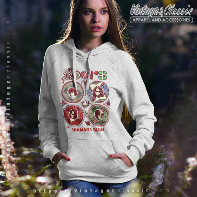 The Doors Shaman S Blues Hoodie The Doors Shaman S Blues Hoodie