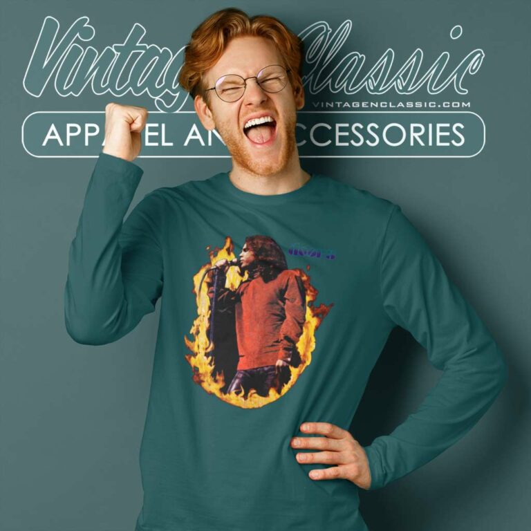 The Doors Shirt Jim Morrison Light My Fire Long Sleeve Tee The Doors Shirt Jim Morrison Light My Fire Long Sleeve Tee