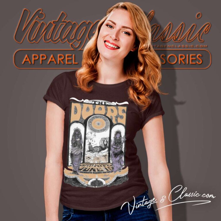 The Doors Shirt Sacramento Memorial Auditorium Women TShirt 1 The Doors Shirt Sacramento Memorial Auditorium Women TShirt 1