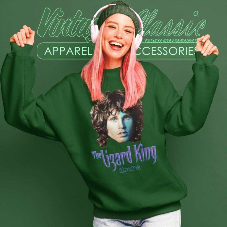 The Doors Shirt The Lizard King Jim Morrison Sweatshirt The Doors Shirt The Lizard King Jim Morrison Sweatshirt