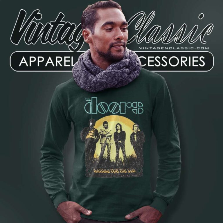The Doors Shirt Waiting For The Sun Long Sleeve Tee 1 The Doors Shirt Waiting For The Sun Long Sleeve Tee 1