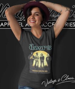 The Doors Shirt Waiting For The Sun V Neck TShirt 1