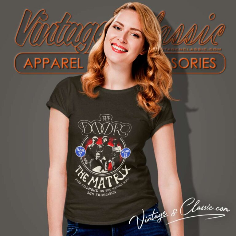 The Doors The Matrix San Francisco Women TShirt The Doors The Matrix San Francisco Women TShirt
