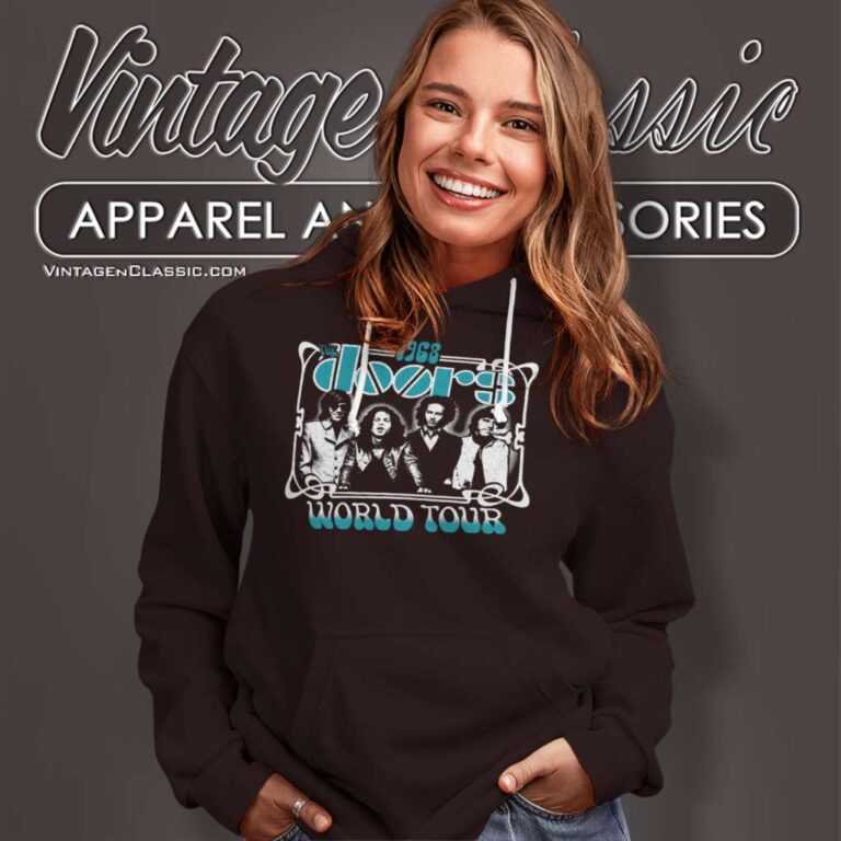 The Doors World Tour 1968 Hoodie The Doors World Tour 1968 Hoodie