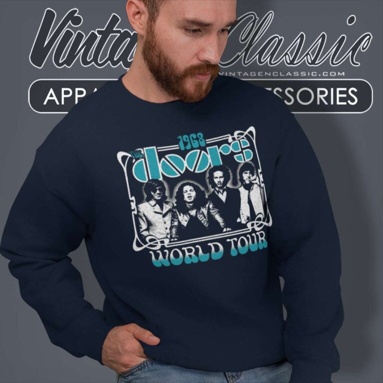 The Doors World Tour 1968 Sweatshirt The Doors World Tour 1968 Sweatshirt